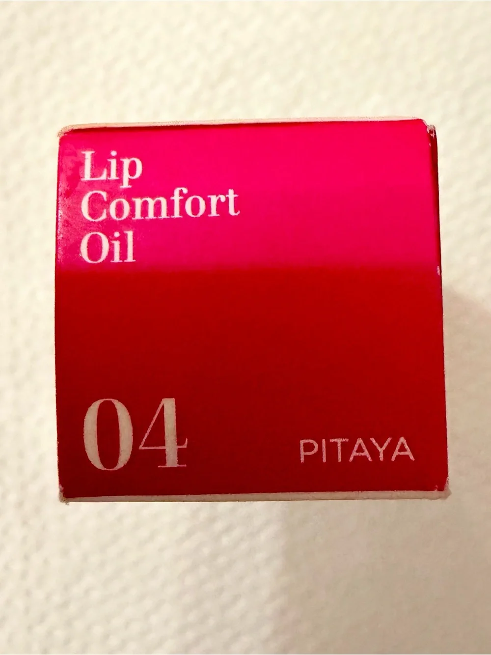 Clarins PITAYA ( dragonfruit ) Lip Comfort Oil with Sweetbriar Rose Full Size